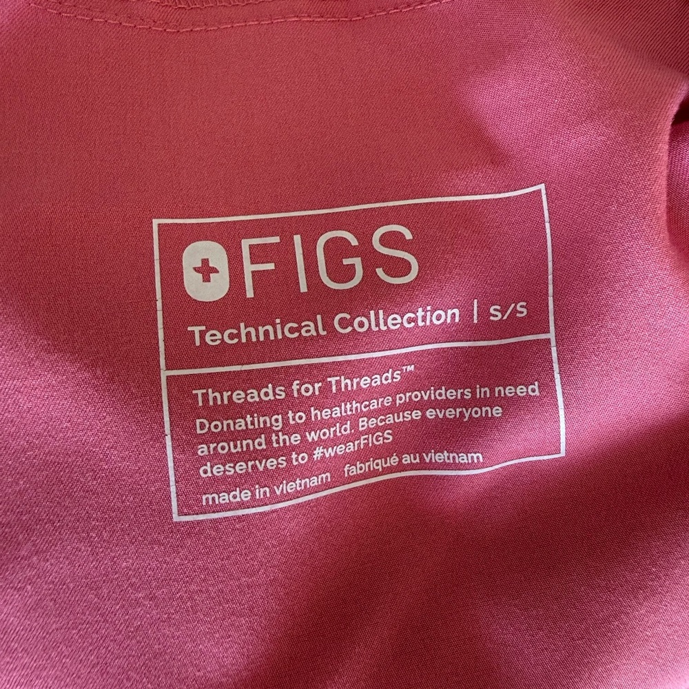NWOT Women’s FIGS Technical Collection Scrub Pants, size S - Picture 4 of 4